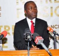 Le ministre Augustin Matata Ponyo Mapon jeudi 19 janvier 2012