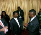 Les Hon. Augustin Katumba Mwanke (à g.) et Vital Kemerhe (à dr.) lors de l’annonce vendredi 9 novembre 2007 au GHK à Kinshasa de la restructuration de l’Amp. Les Hon. Augustin Katumba Mwanke (à g.) et Vital Kemerhe (à dr.) lors de l’annonce vendredi 9 novembre 2007 au GHK à Kinshasa de la restructuration de l’Amp.